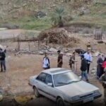 Coloni attaccano una famiglia palestinese a Hammamat al-Maleh Coloni attaccano una famiglia palestinese a Hammamat al-Maleh