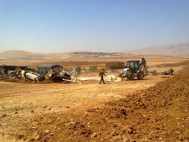 Ras Ar Ahmar demolitions 27June 2013