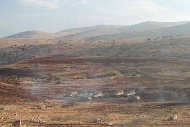 12th November 2012 Joint Israeli and US military exercises in Al Maleh area