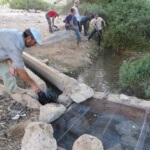 Water clean-up in Fasayil