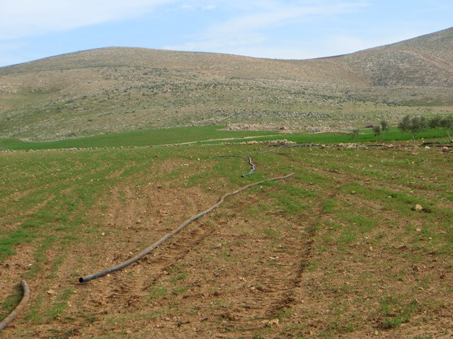 Al Hadidiya water pipes destroyed (3)