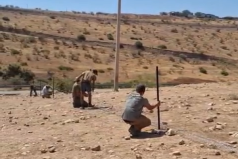 Settlers quietly working to erase Palestinian society